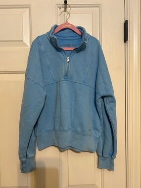 Abercrombie kids blue pullover size 11/12 girls